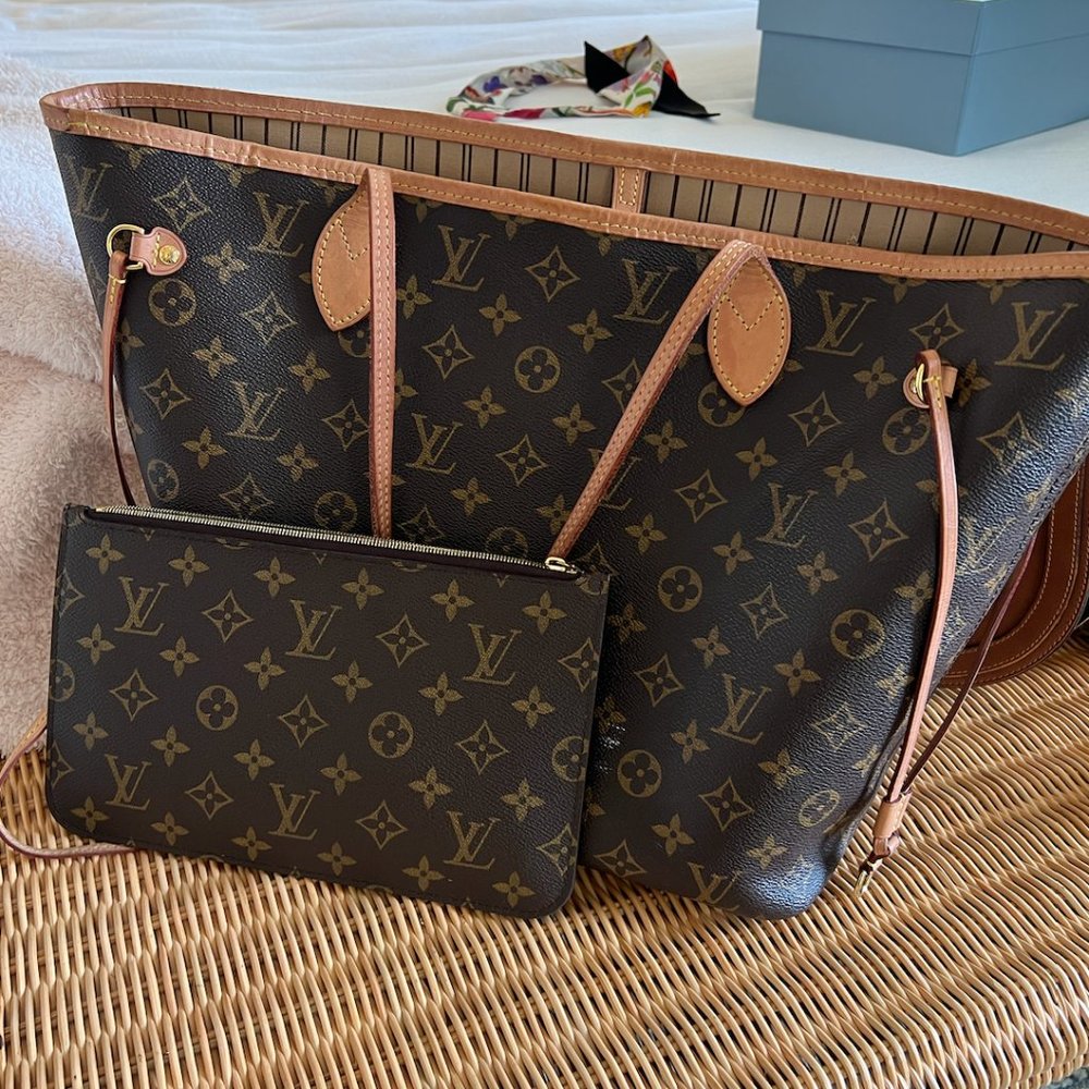 Louis Vuitton Neverfull Brown Monogram